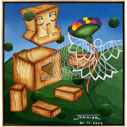 Obra Ecoando o Espírito - 30x30